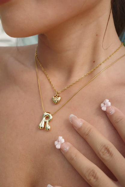 Bubble Letter Necklace