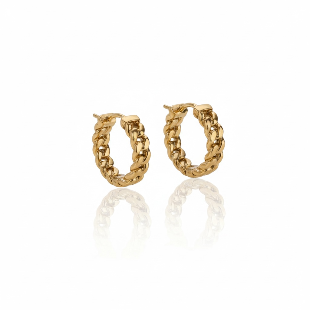 Tiny chain hoops