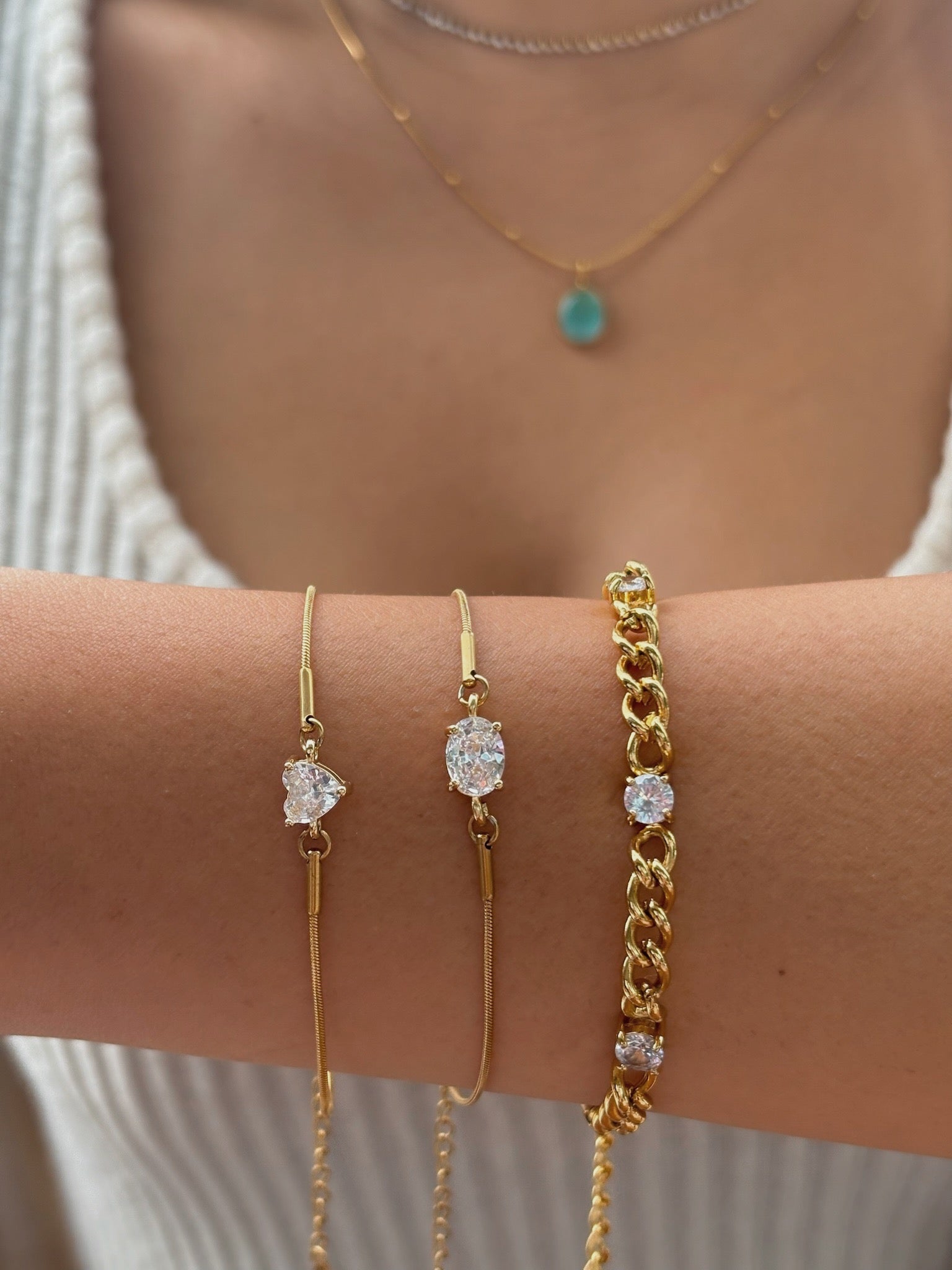 Sunset glow bracelet