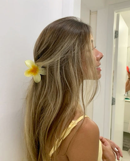 Plumeria Hair Clip