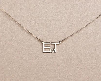 Love link necklace