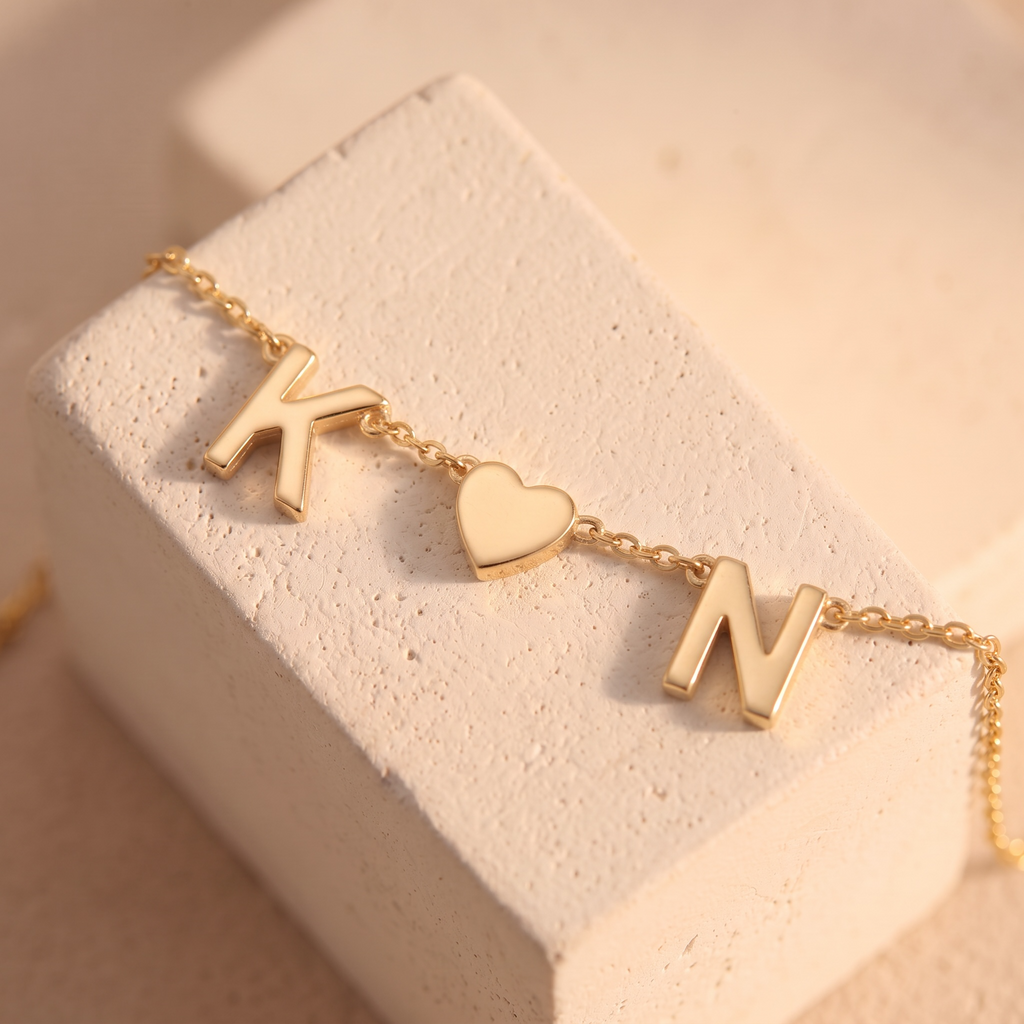 Letter luxe necklace