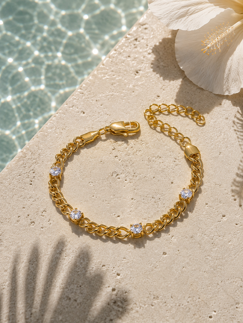 Sunset glow bracelet