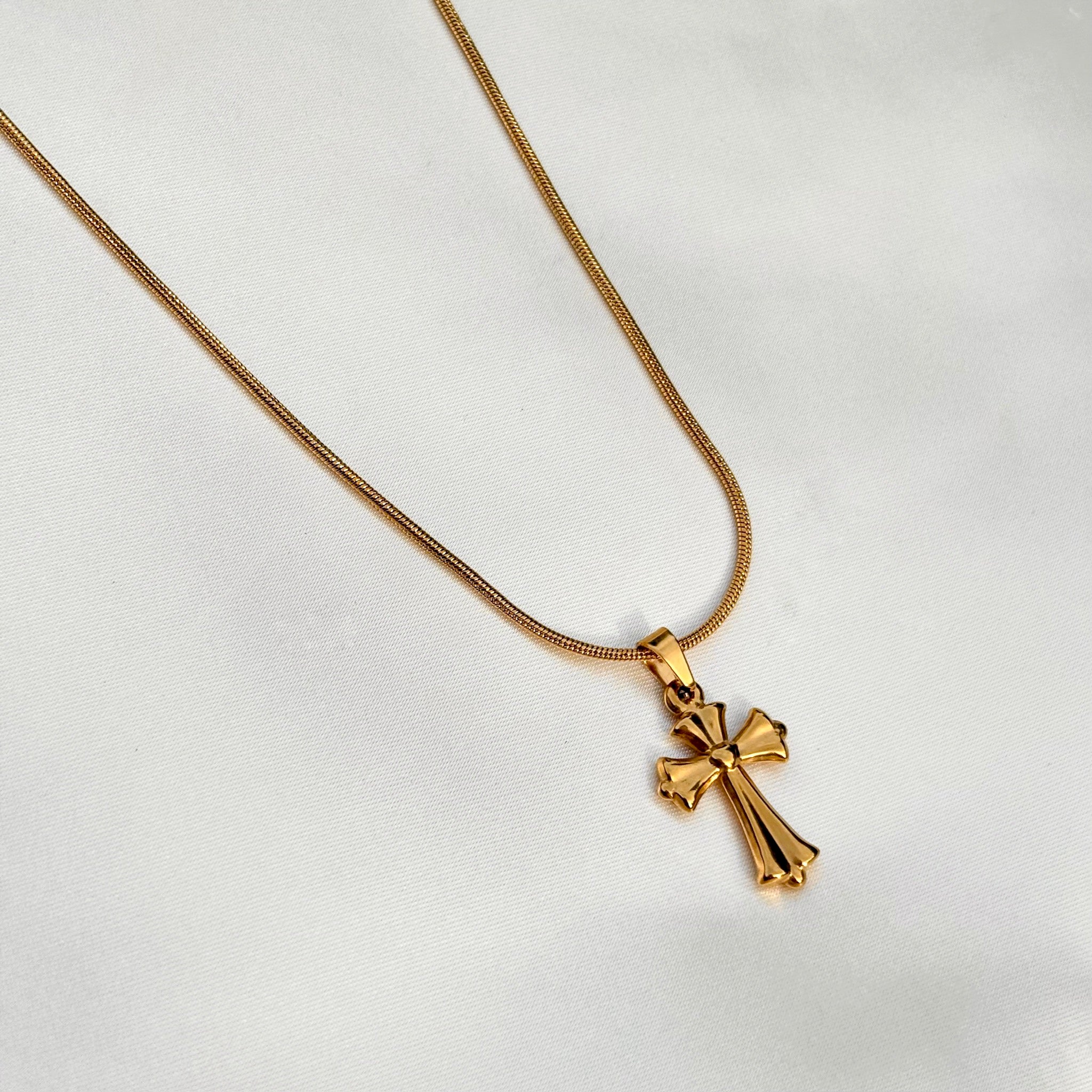 Mystic cross necklace