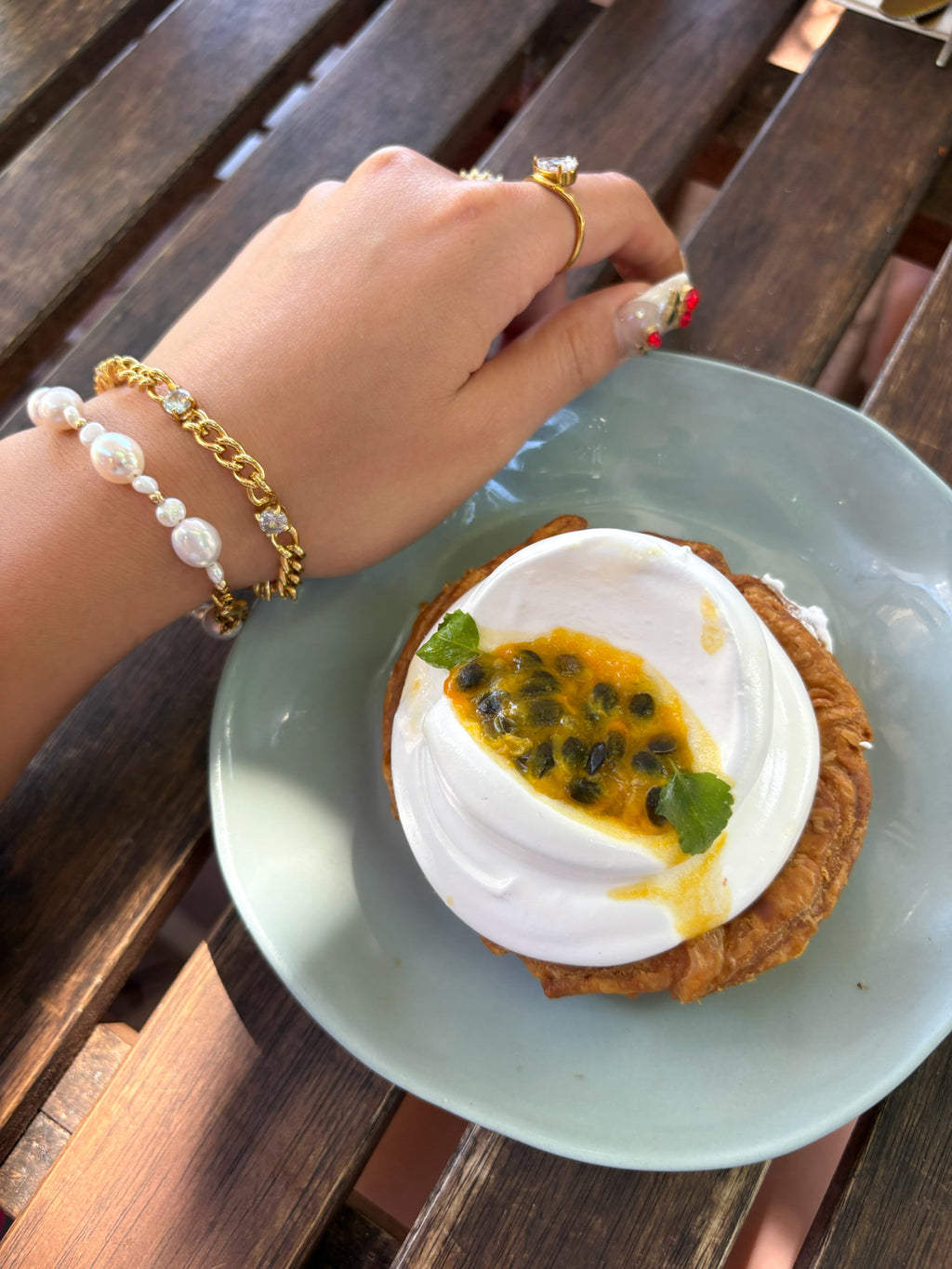 Sunset glow bracelet