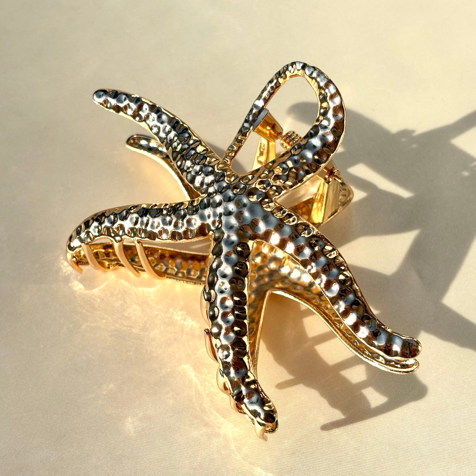 Starfish hair clip