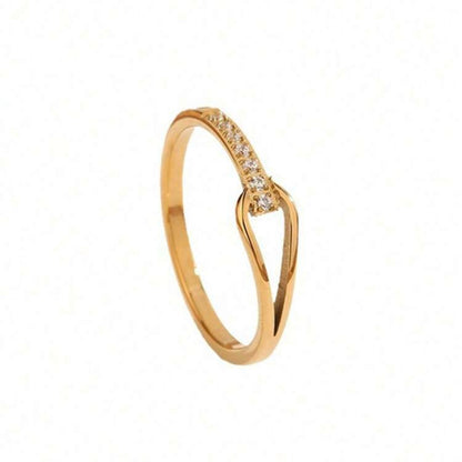 Infinity twist ring