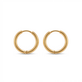 Gold mini hoop