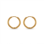 Gold mini hoop