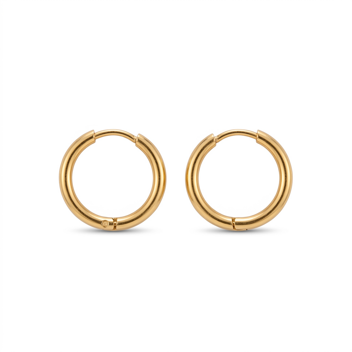 Gold mini hoop