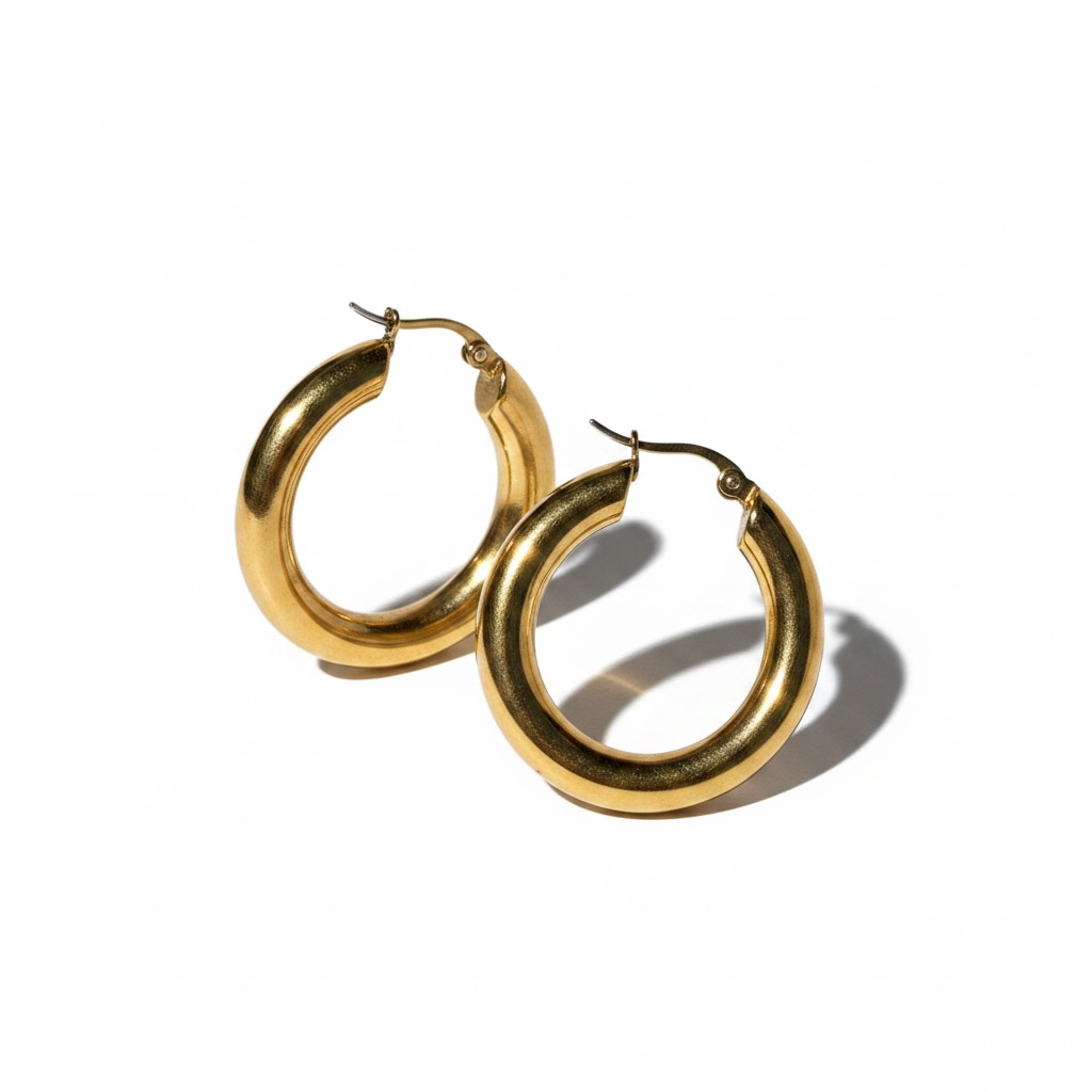 Classic bold hoops