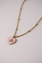 Angel heart necklace