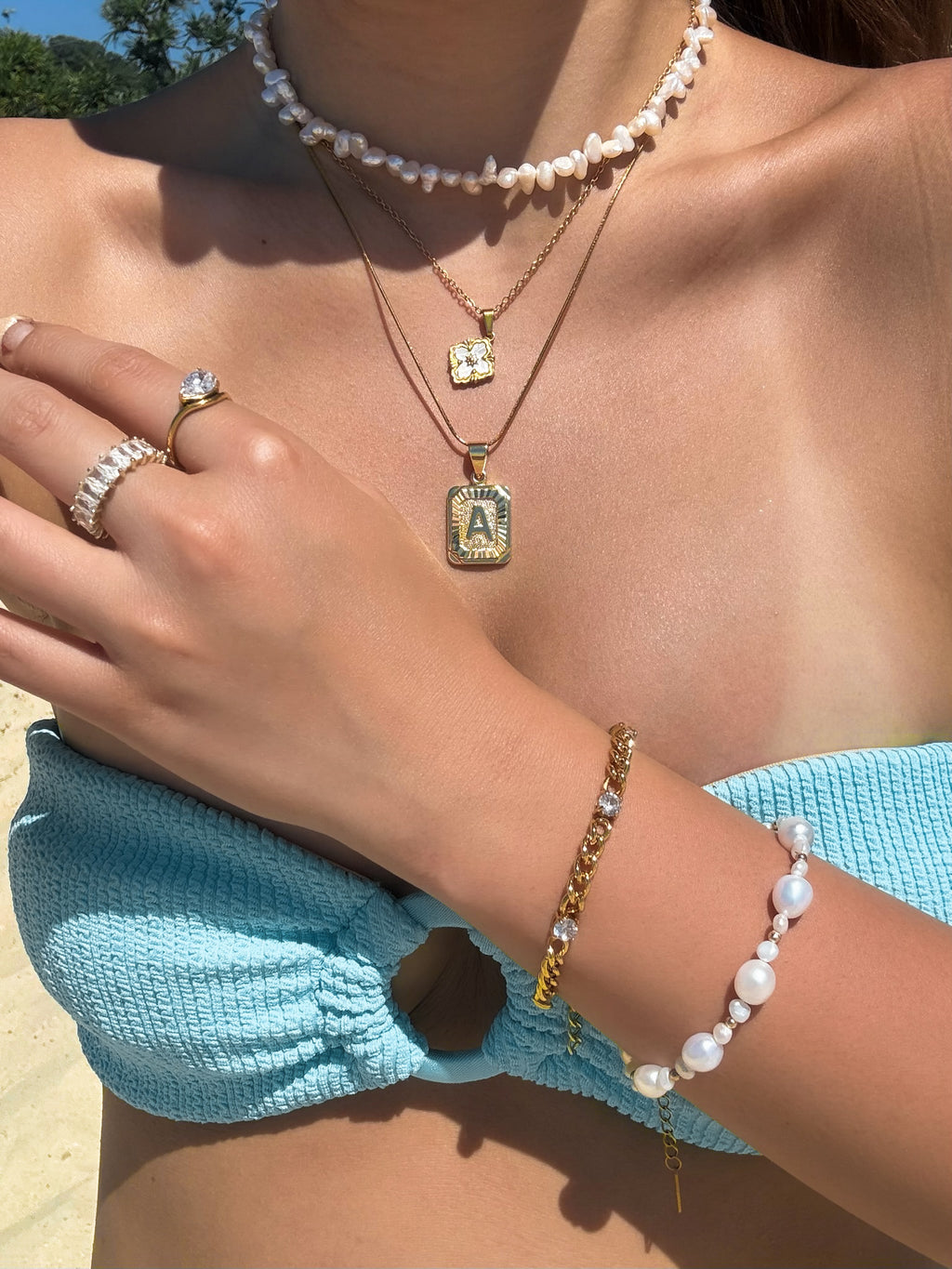 Sunset glow bracelet