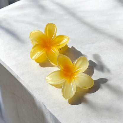 Plumeria Hair Clip