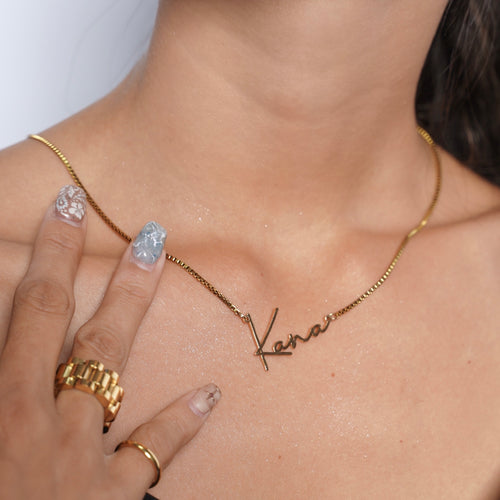 Name necklace