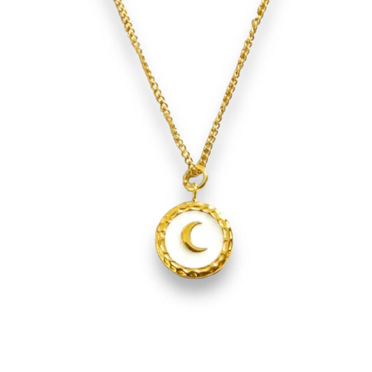 Moon shell necklace