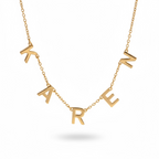 Letter luxe necklace