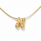 Bubble Letter Necklace