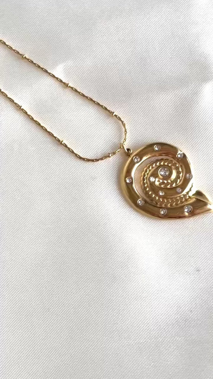 Moana spiral pendant