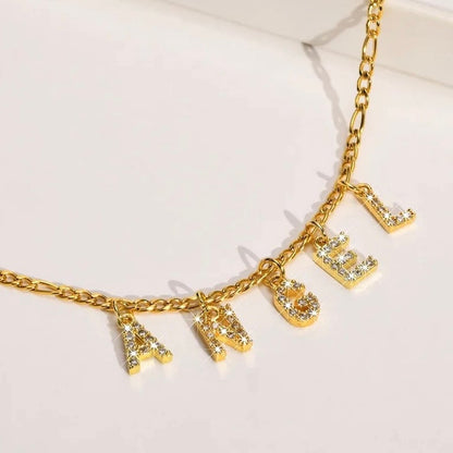 Sparkle name necklace