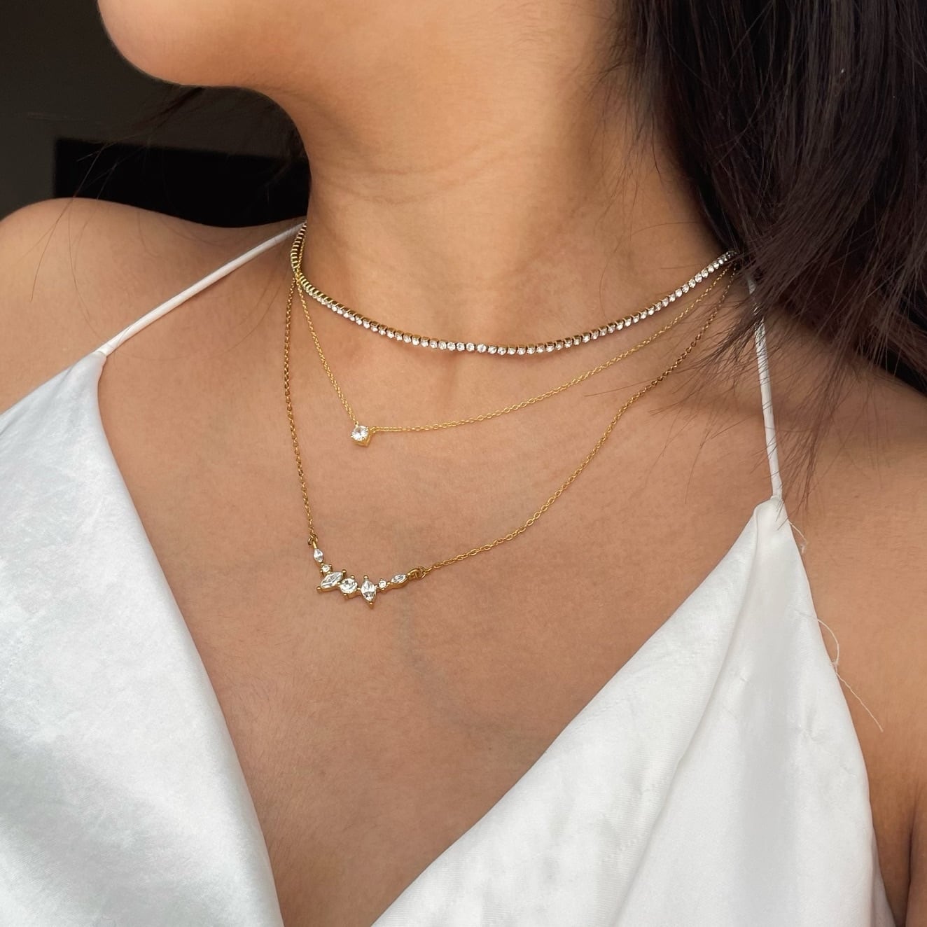 Zirconia choker