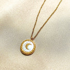 moon shell necklace
