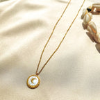 moon shell necklace