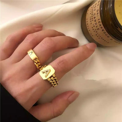 Belt letter ring