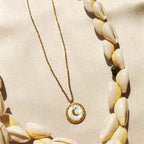 moon shell necklace